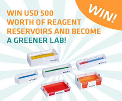 Win eco-friendly reagent reservoirs for a greener lab